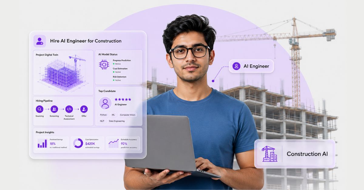 Hire AI Engineer for Construction: Costs in 2026