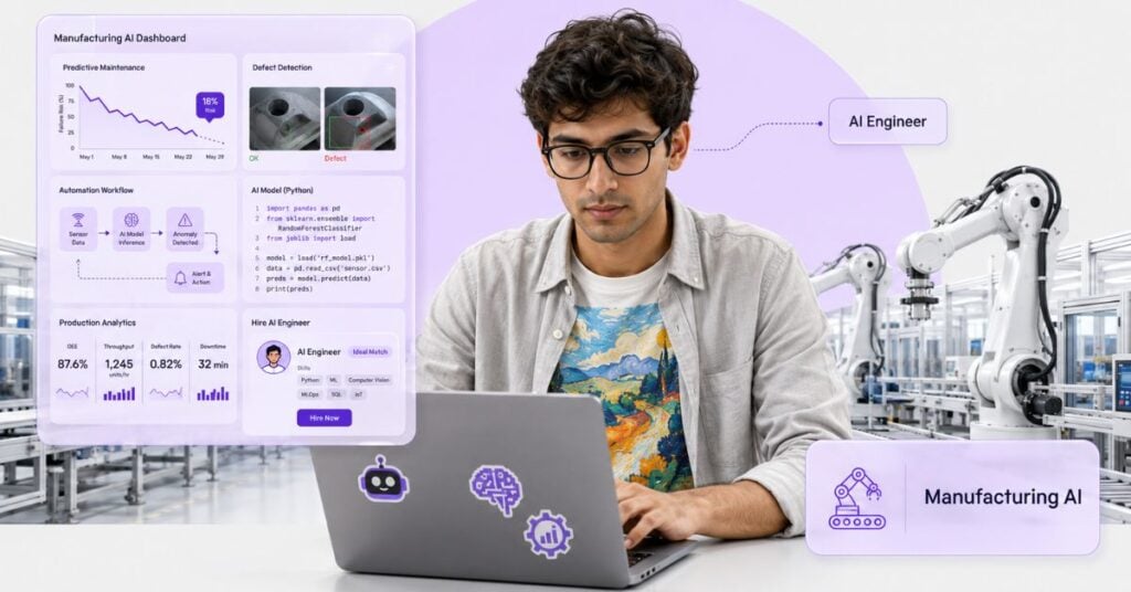 Hire AI Engineer for Manufacturing: Skills, Salary, 2026 Strategies