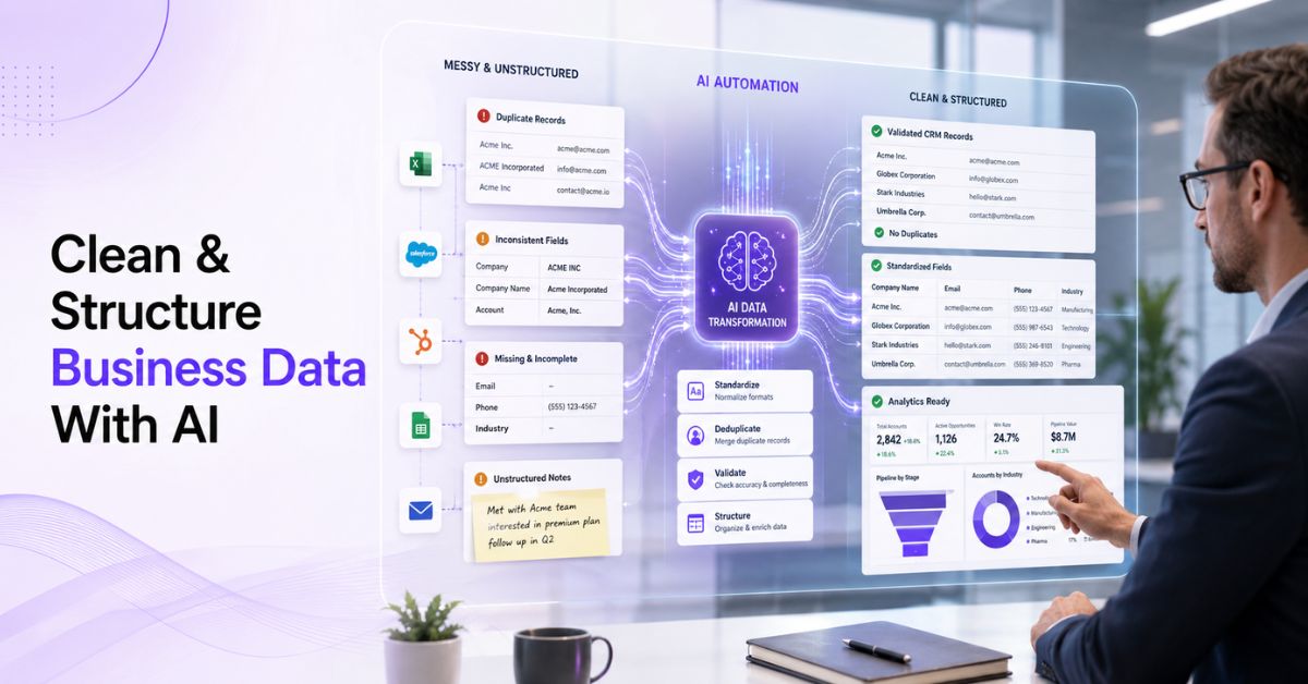how-to-clean-and-structure-business-data-with-ai-automation-feature-image-aipeople