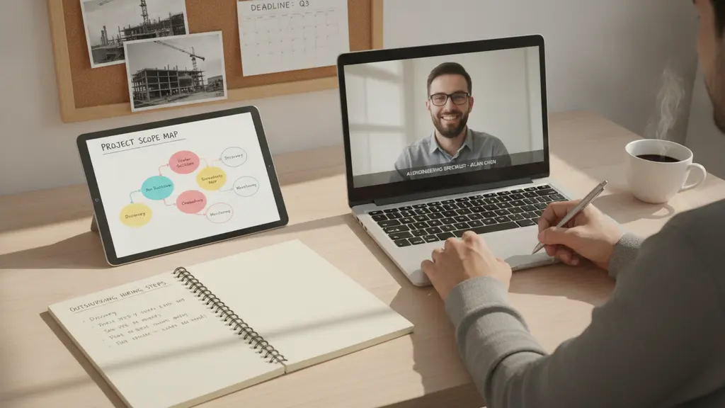 Step-by-Step Guide to Outsourcing AI Engineers for Construction
