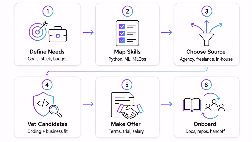 Step-by-Step Guide to Find and Hire the Best AI Engineer